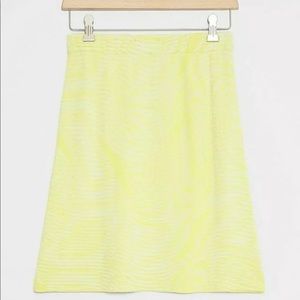 NWT Aldomartins Valencia Knit Mini Skirt Anthro LG